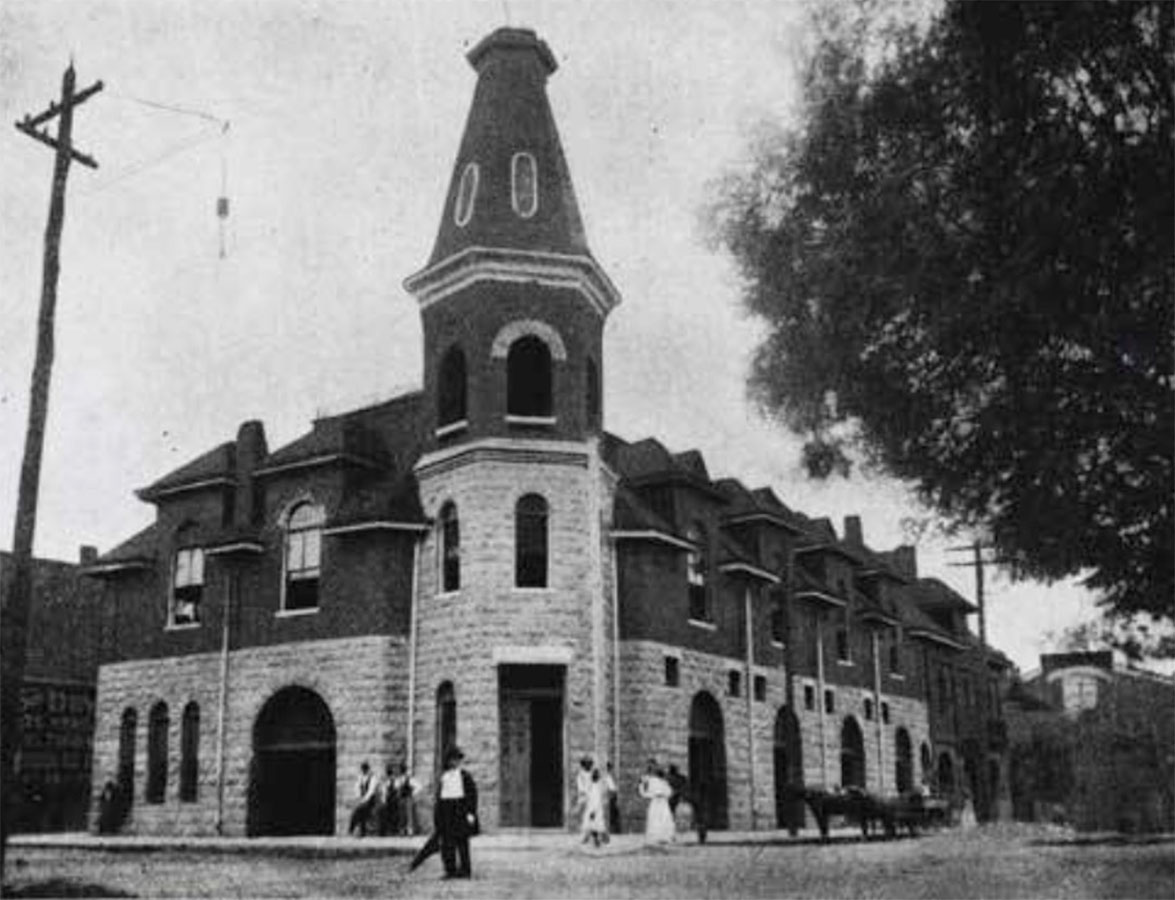 Huntsville-City-Hall The skill of the Brandons and their brick masons is reflected in the c. 1890s Huntsville City Hall Building.