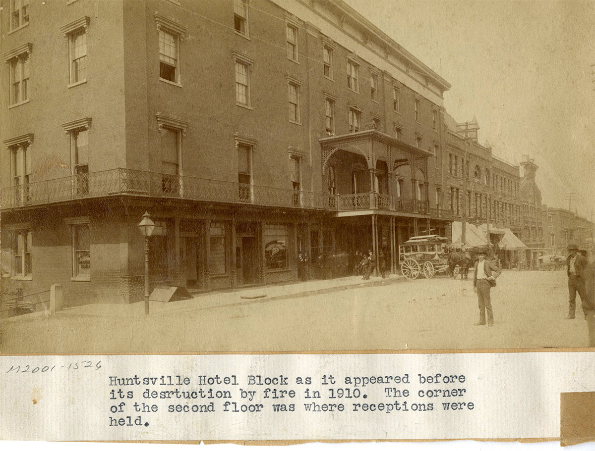 Huntsville-Hotel A branch of the Freedman’s Savings and Trust Company was located in Huntsville. The bank’s cashier, Lafayette Robinson, also served as a delegate to Alabama’s 1867 Constitutional Convention representing Madison County. Robinson was hired as the bank’s first cashier and worked until the bank closed in 1873, at a salary of $50 per month.